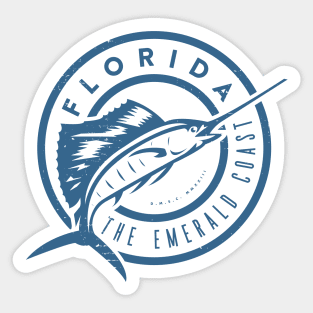 Florida Emerald Coast Sailfish Sticker